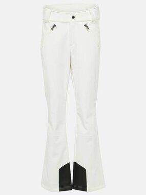 NEW BOGNER Women’s Flared Ski Pants Off-White Black 6